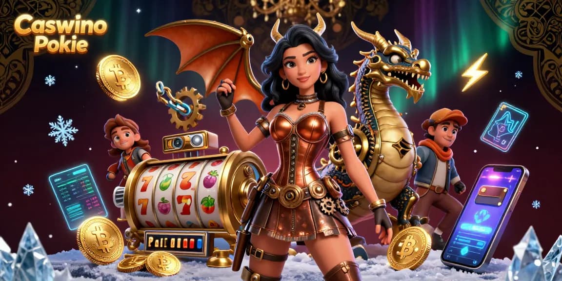 Experience the excitement of Caswino Pokie with innovative slot reels, jackpot counters, and dazzling 3D graphics.