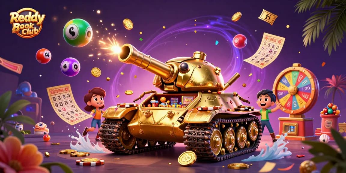 Experience Reddy Book Club's vibrant casino world with thrilling games and colorful action!