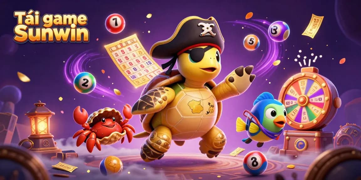 Experience thrilling gameplay with Tải game Sunwin, featuring lively characters and dynamic lottery elements.