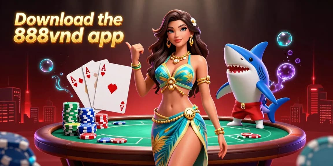 Hit the tables and download the 888vnd app for thrilling poker action today!
