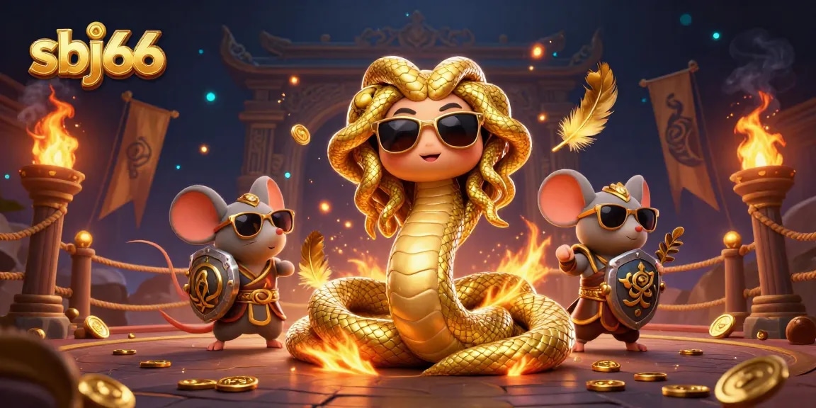 Bet big and win at sbj66 with exciting golden tokens and friendly characters!