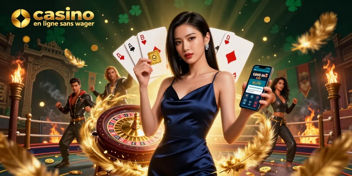 Engagez-vous avec le casino en ligne sans wager offrant des retraits immédiats sans exigences de mise.