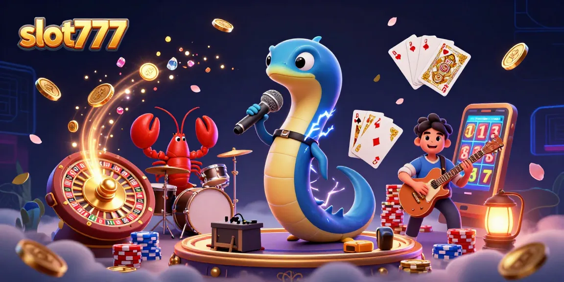 Slot777 membawa keberuntungan dengan ilustrasi kasino bawah laut yang megah.