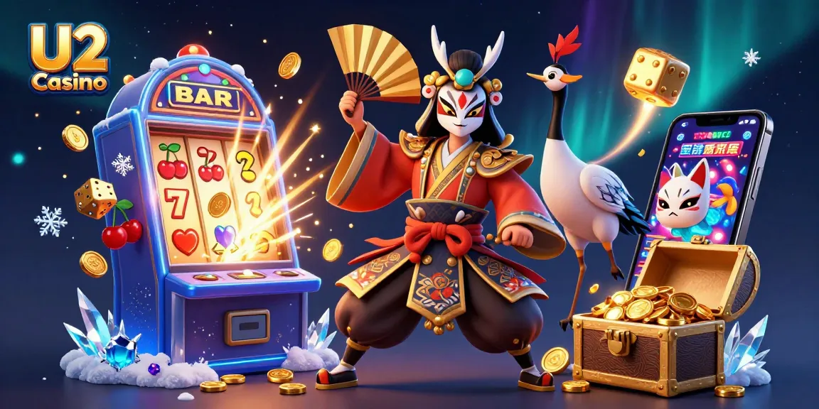 Engage in vibrant gameplay at U2 Casino with immersive slot machines and magical gaming characters.