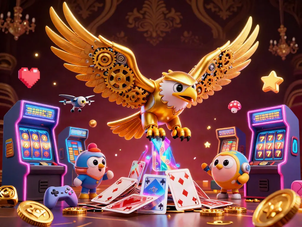 Experience thrilling gameplay with U31's vibrant characters and engaging casino elements in a dynamic scene.