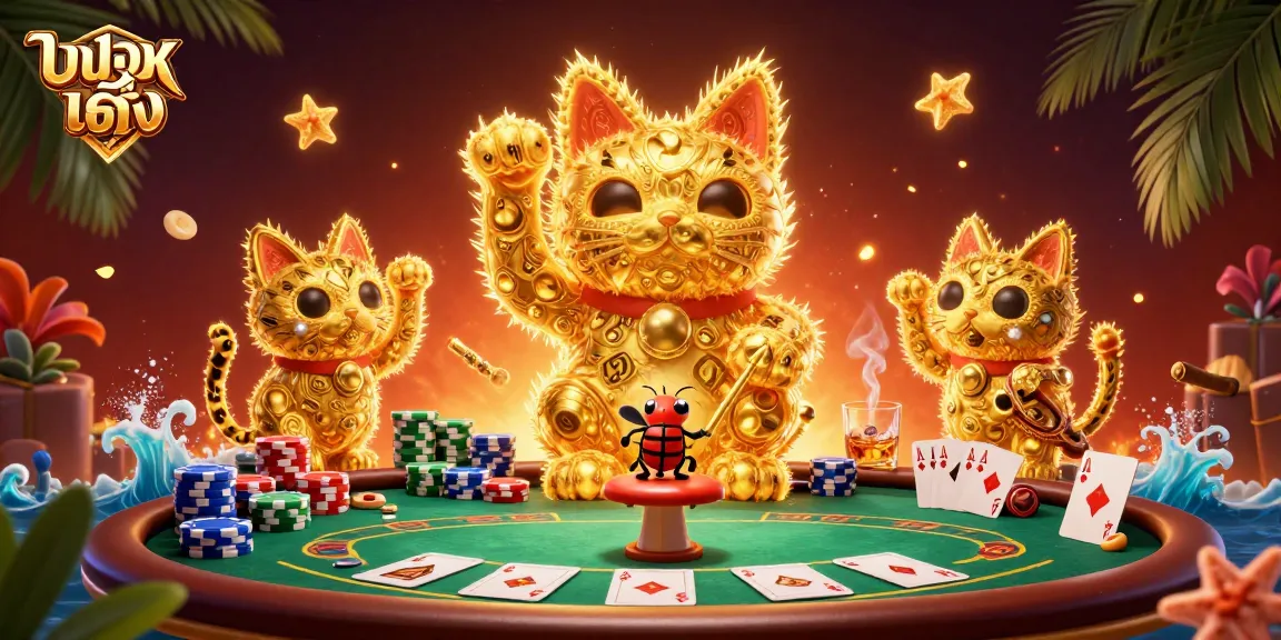 Experience แทงบอลเต็ง with vibrant casino energy, showcasing lively symbols and dynamic gameplay elements.