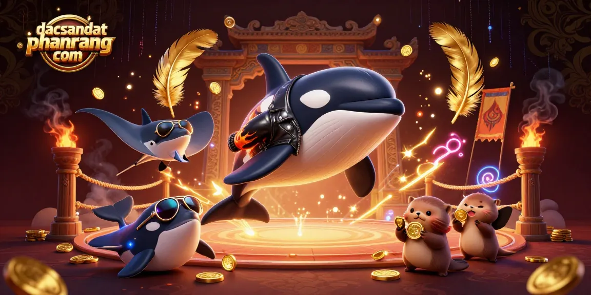 Experience thrilling gameplay at dacsandatphanrang com with captivating sea creatures and dynamic elements.