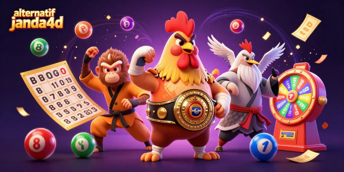 Ilustrasi 3D menampilkan alternatif janda4d dengan karakter dan elemen permainan yang kaya serta detail visual menarik.