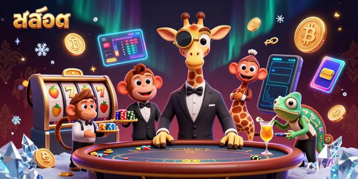 Experience thrilling สล็อต action with charming characters and vibrant casino elements.