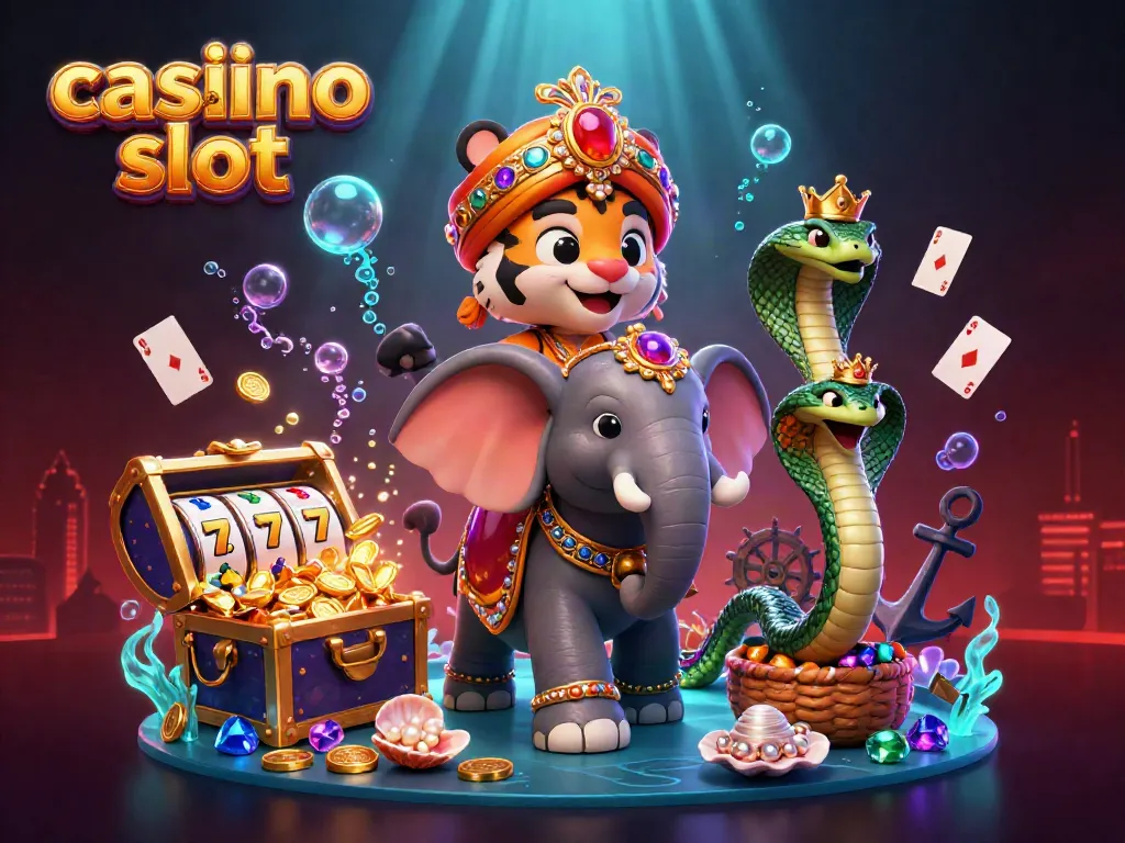 Experience the excitement of casino slots featuring dynamic characters and vibrant visuals.