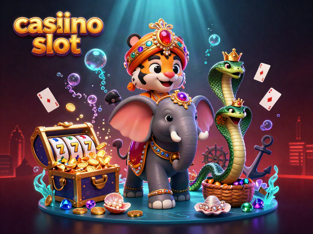 Experience the excitement of casino slots featuring dynamic characters and vibrant visuals.