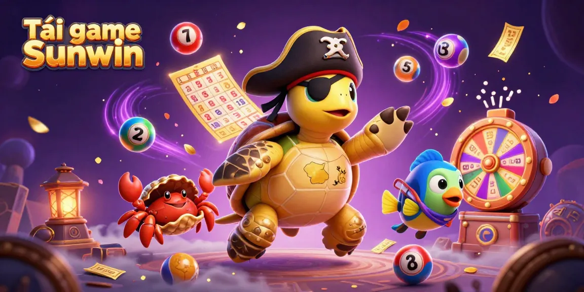 Experience thrilling gameplay with Tải game Sunwin, featuring lively characters and dynamic lottery elements.